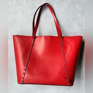 Rebecca Minkoff Blythe tote bag in Fire Engine red